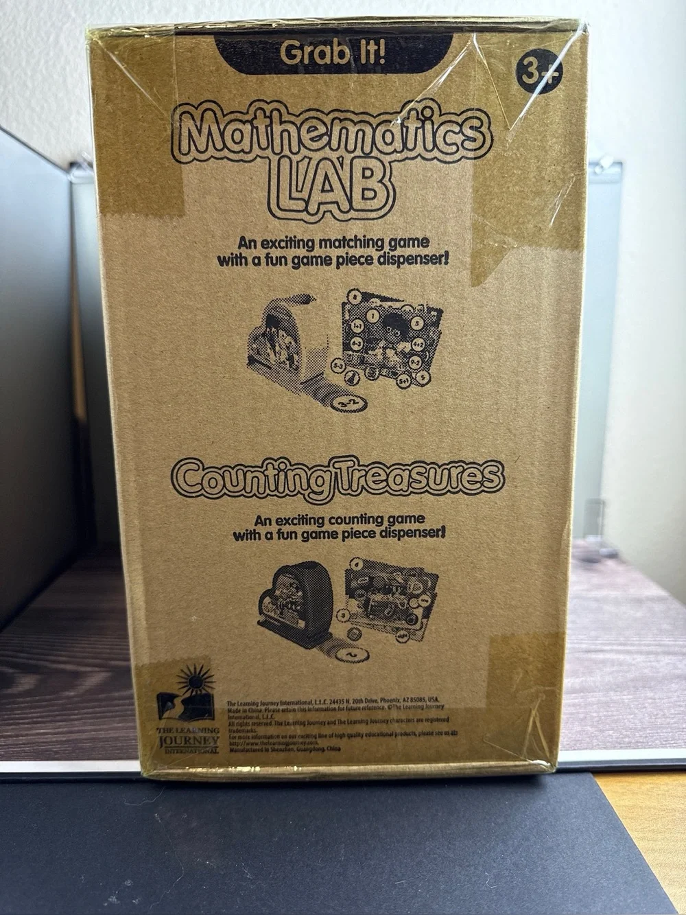 Grab It Mathematics Lab Counting Treasures Educational Game Sealed Age 3+